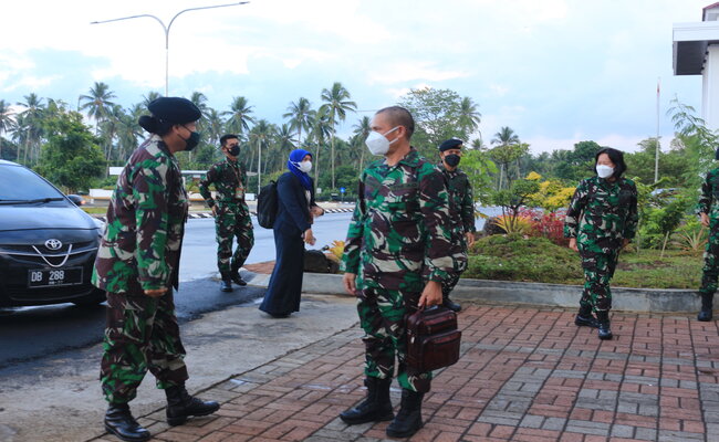 Pengadilan Militer III-17 Manado Kedatangan Tamu Tim Surveillance Akreditasi Ditjen Badilmiltun MARI